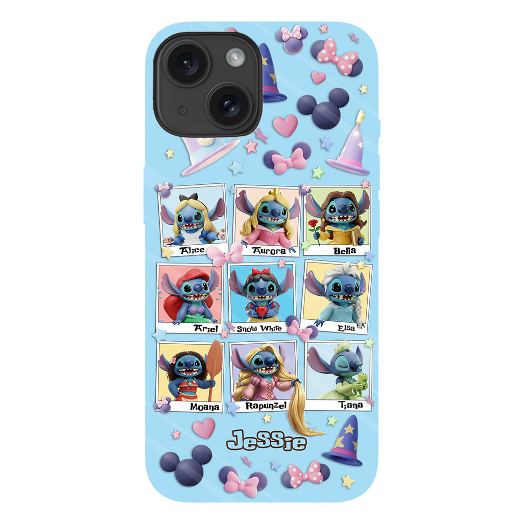 Blue Ohana Princess - Personalized Ohana Full Print Phone Case