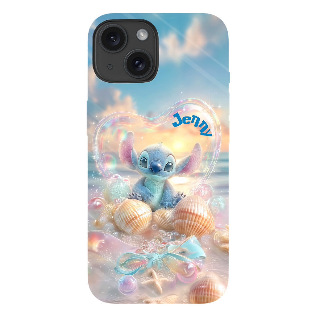 Blue Ohana Summer Vibes - Personalized Ohana Full Print Phone Case