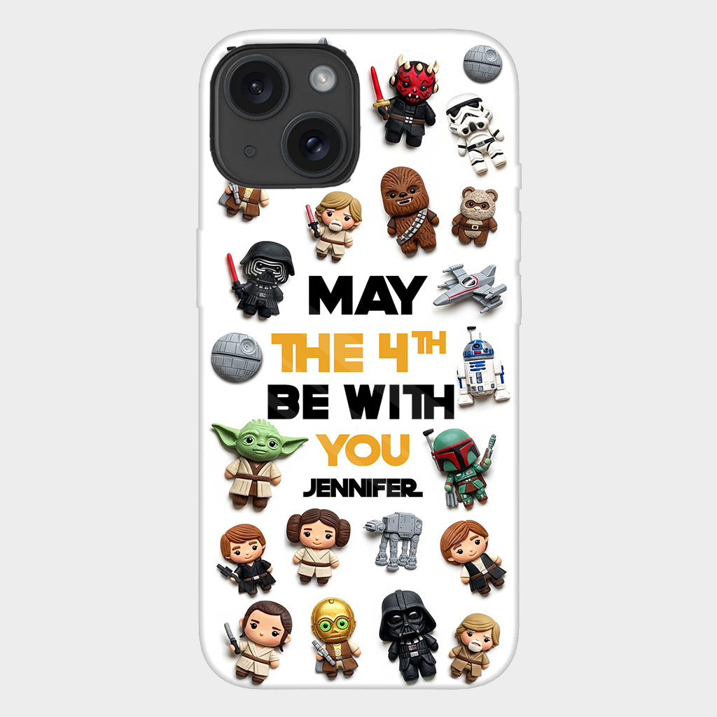May The 4th Be With You - Personalized The Force Full Print Phone Case