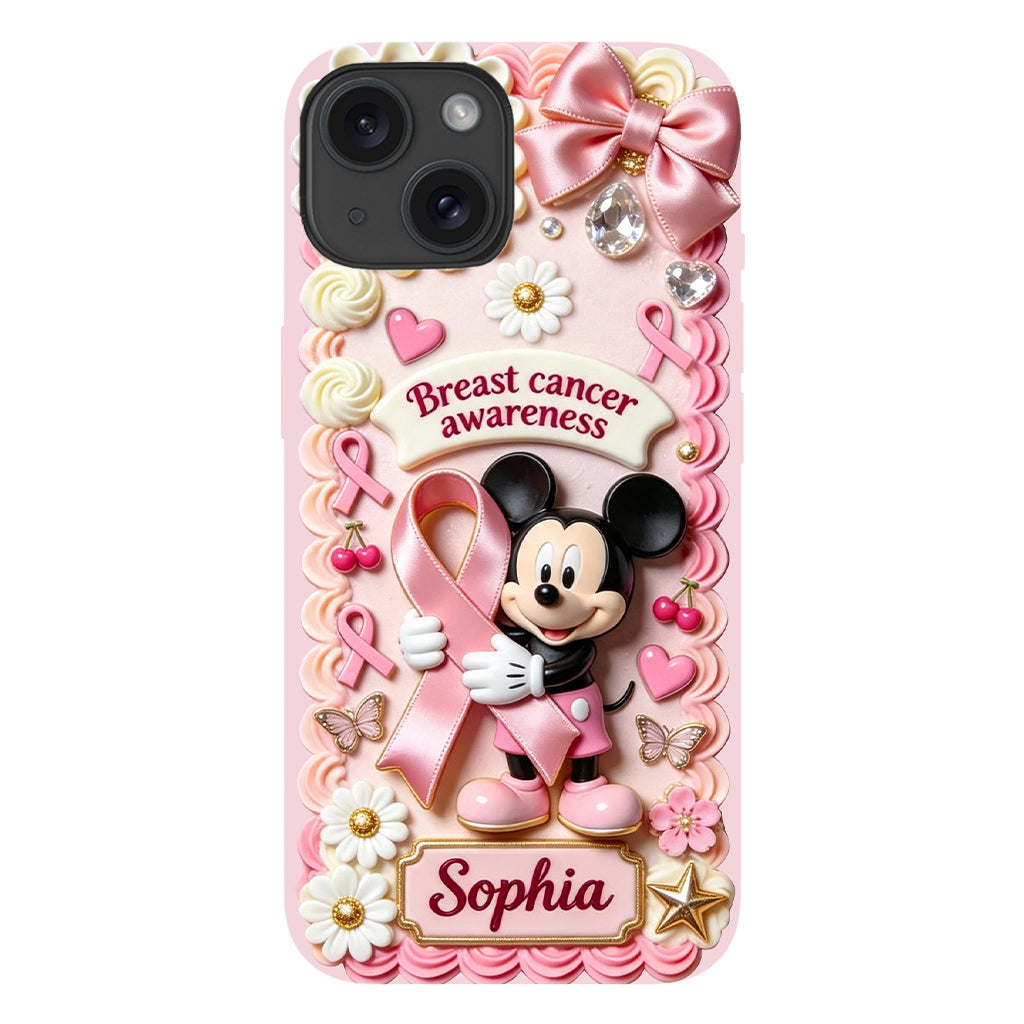 Breast Cancer Awareness - Personalized Breast Cancer Awareness Full Print Phone Case