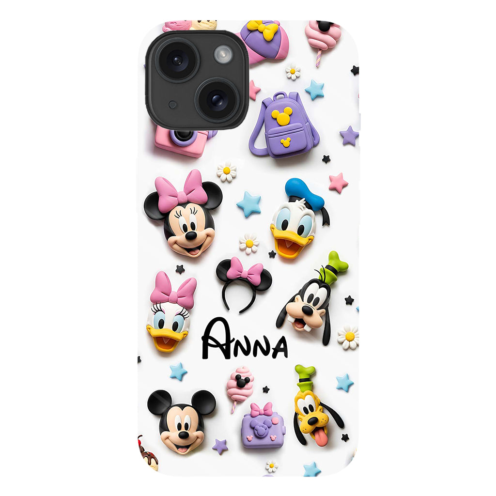 Magical World - Personalized Mouse Full Print Phone Case