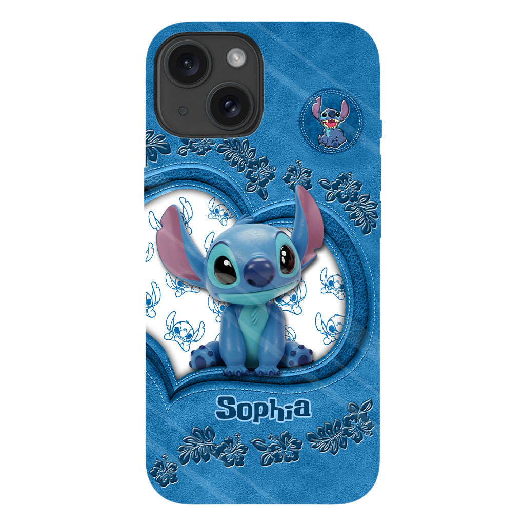 Blue Ohana - Personalized Ohana Full Print Phone Case