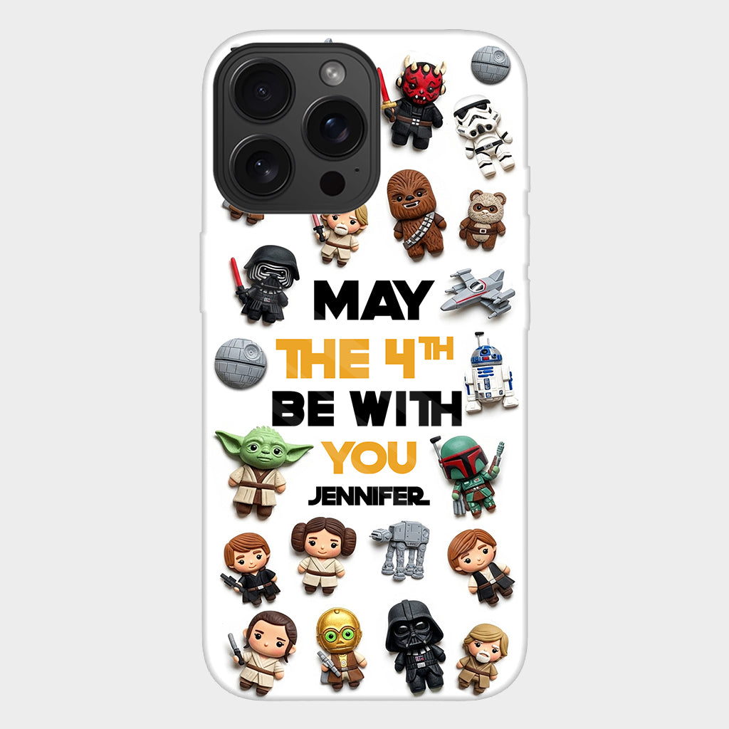 May The 4th Be With You - Personalized The Force Full Print Phone Case
