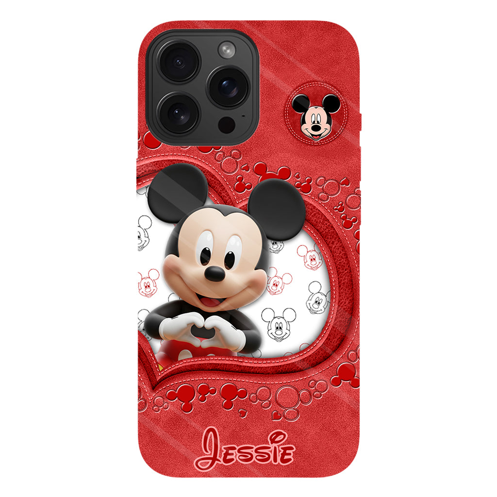 Magical Mouse Ears - Personalized Mouse Full Print Phone Case