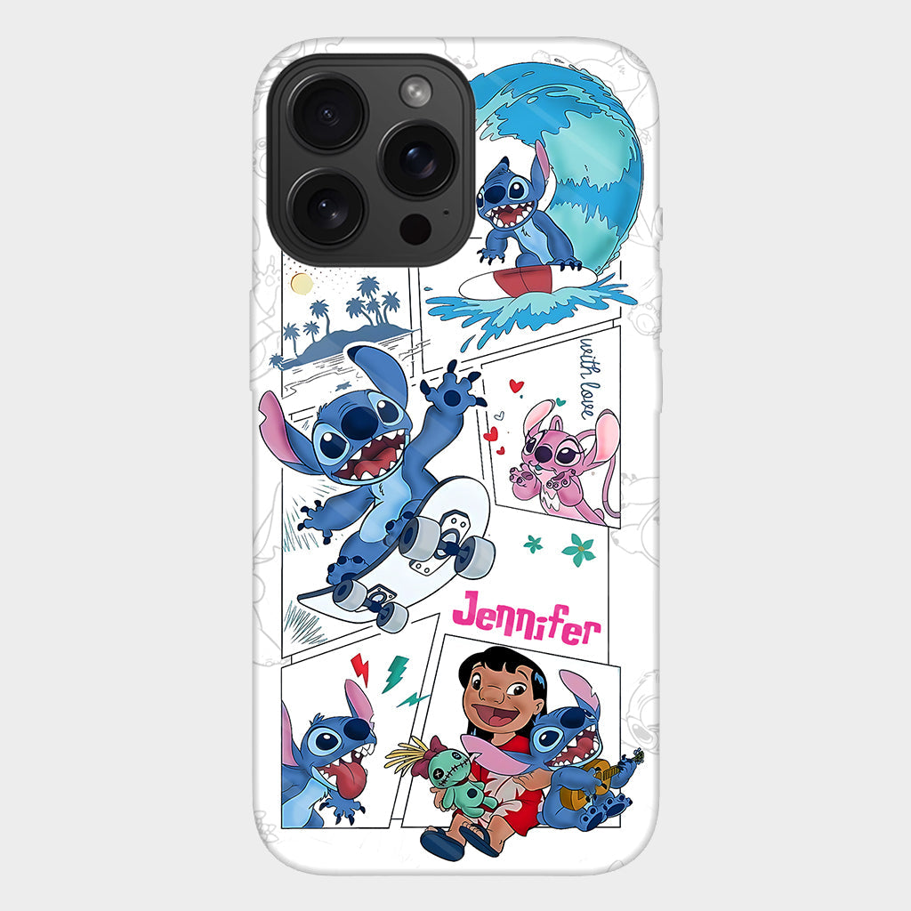 Cartoon Ohana - Personalized Ohana Full Print Phone Case
