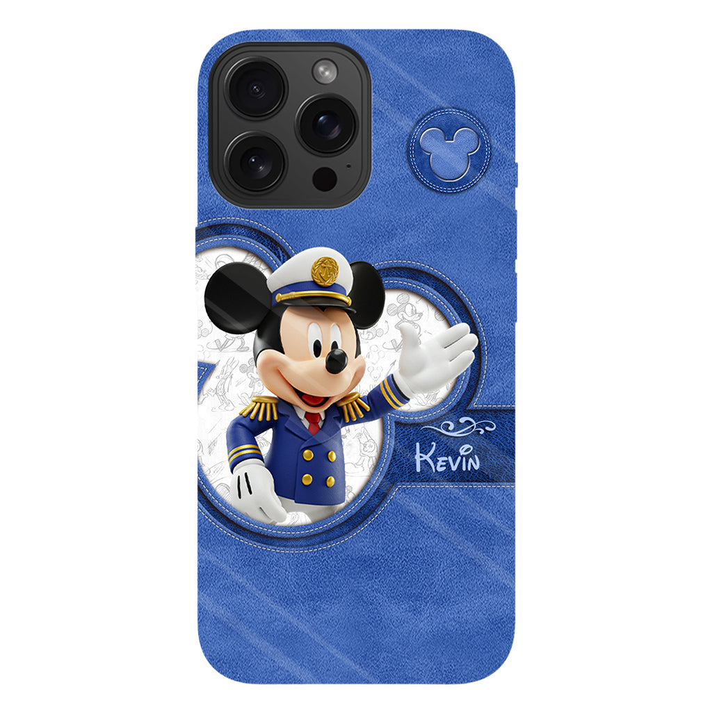 Magical Cruise Trip - Personalized Mouse Full Print Phone Case
