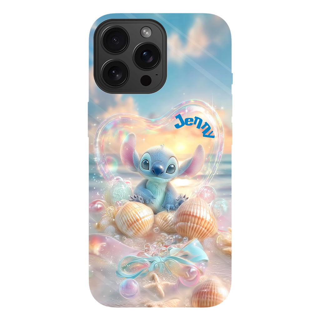 Blue Ohana Summer Vibes - Personalized Ohana Full Print Phone Case