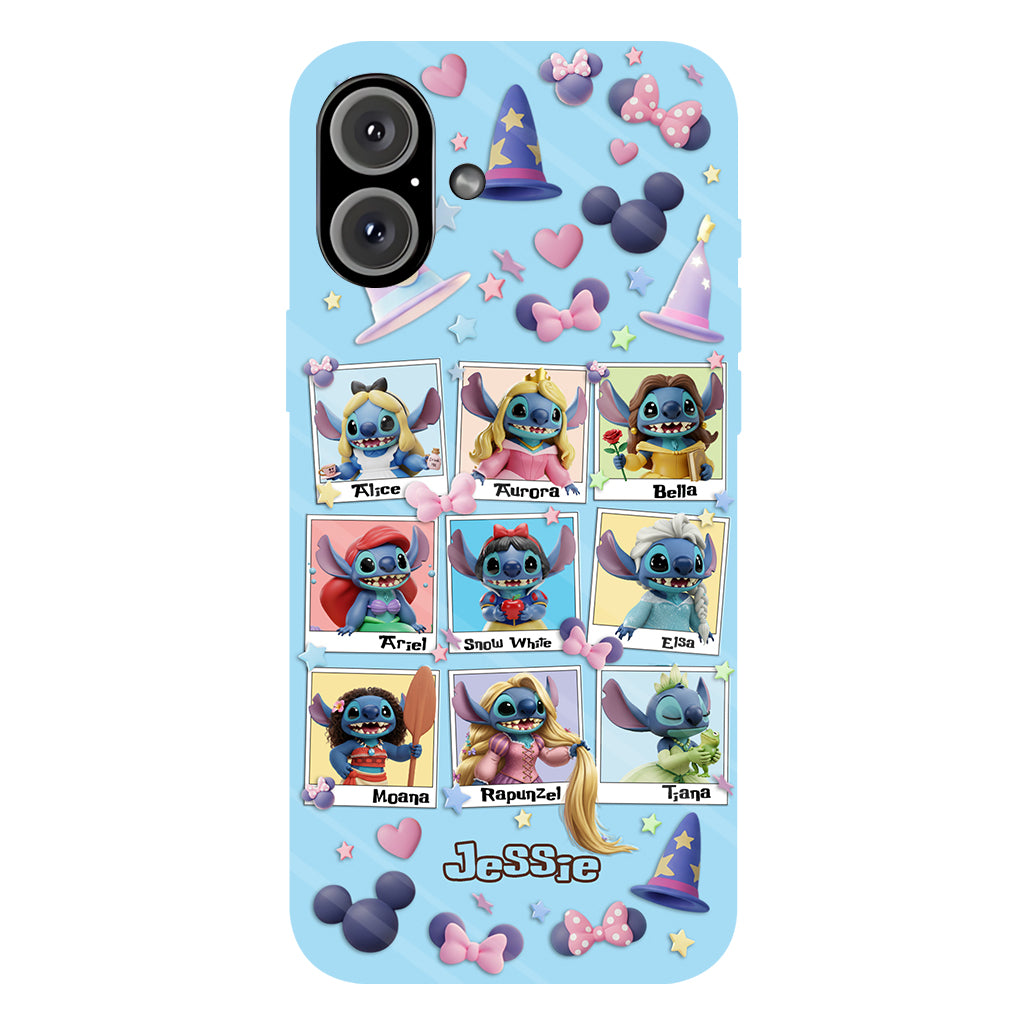 Blue Ohana Princess - Personalized Ohana Full Print Phone Case