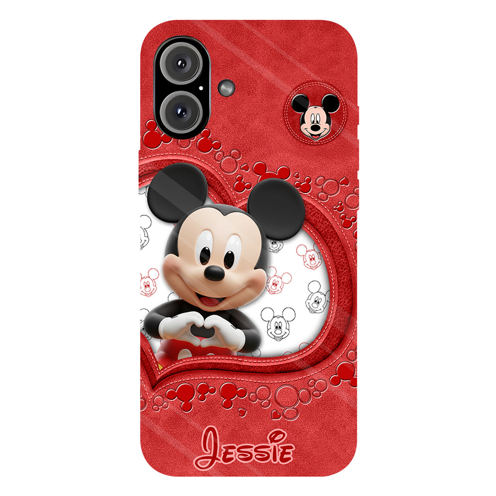 Magical Mouse Ears - Personalized Mouse Full Print Phone Case