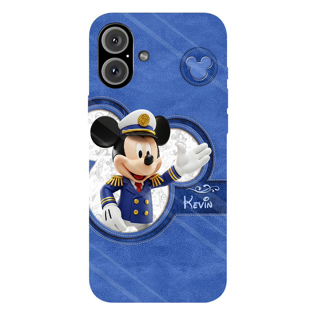 Magical Cruise Trip - Personalized Mouse Full Print Phone Case