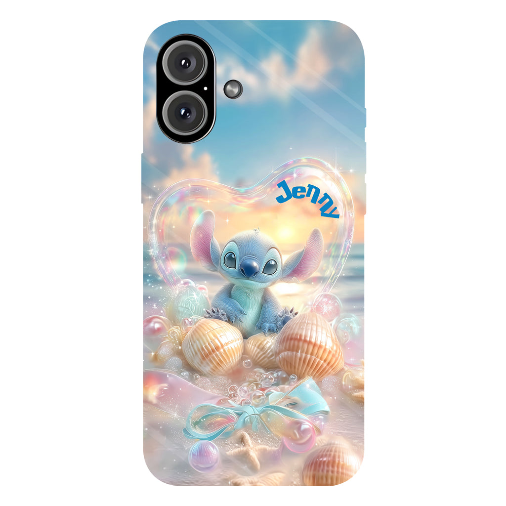 Blue Ohana Summer Vibes - Personalized Ohana Full Print Phone Case