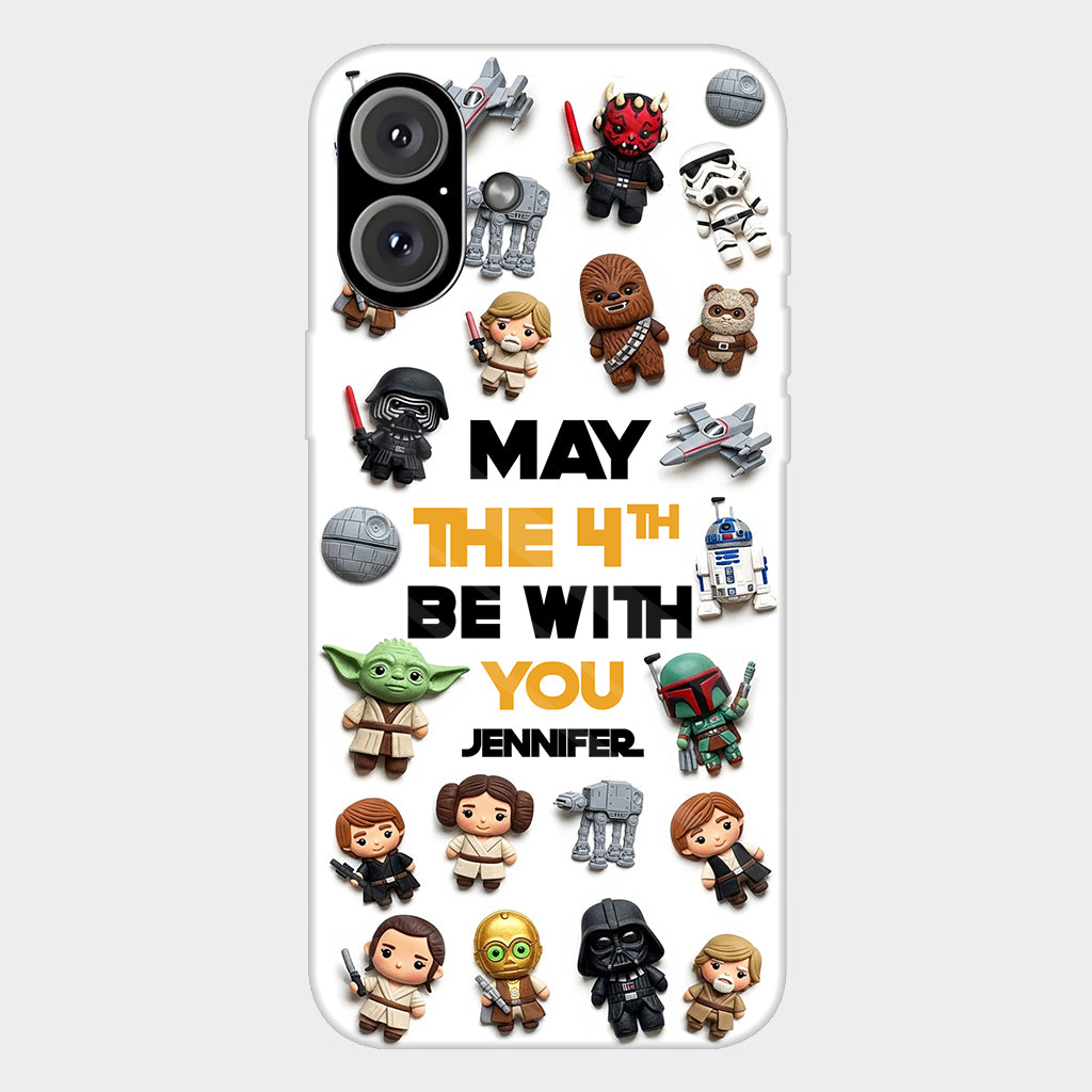 May The 4th Be With You - Personalized The Force Full Print Phone Case