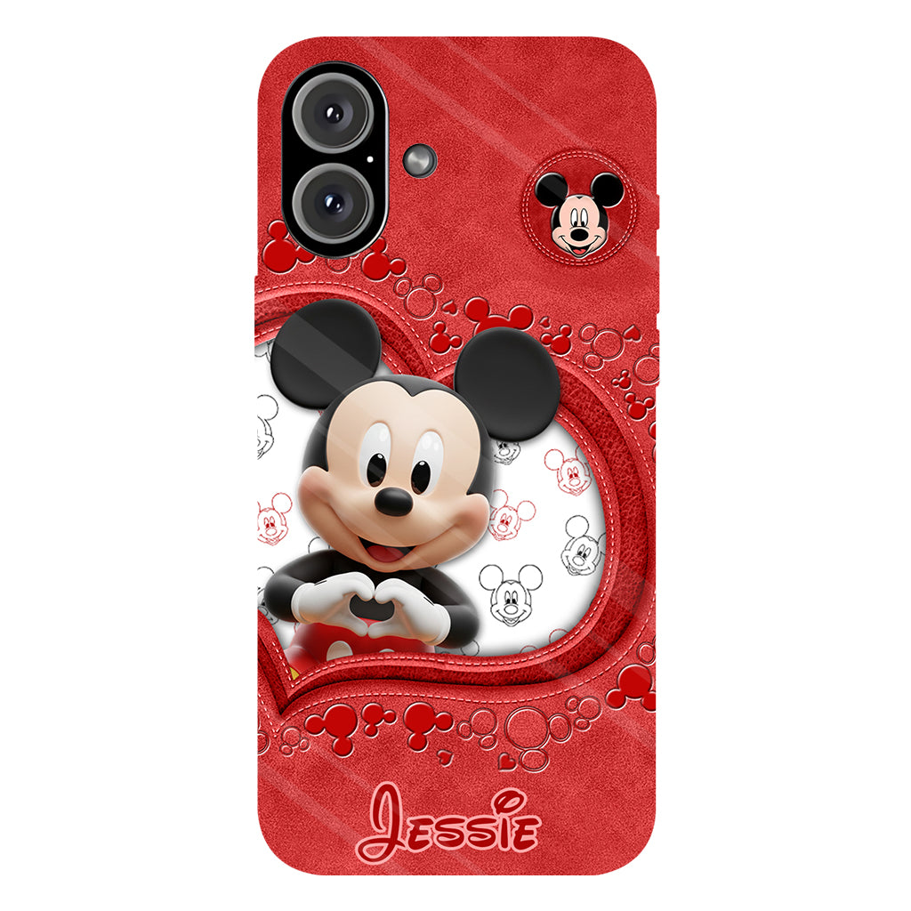 Magical Mouse Ears - Personalized Mouse Full Print Phone Case