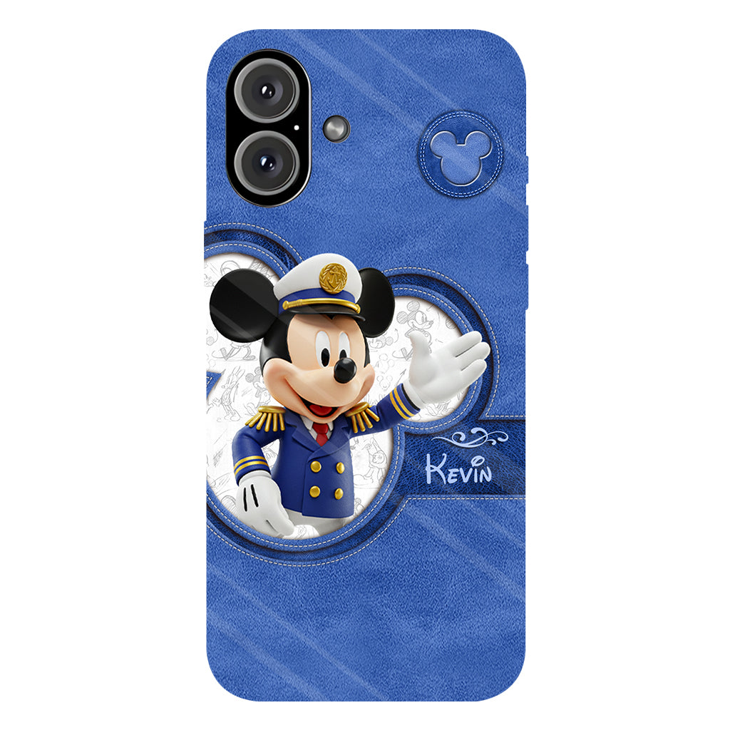 Magical Cruise Trip - Personalized Mouse Full Print Phone Case