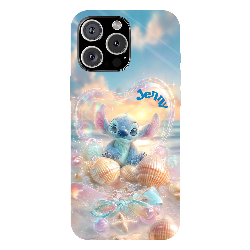 Blue Ohana Summer Vibes - Personalized Ohana Full Print Phone Case