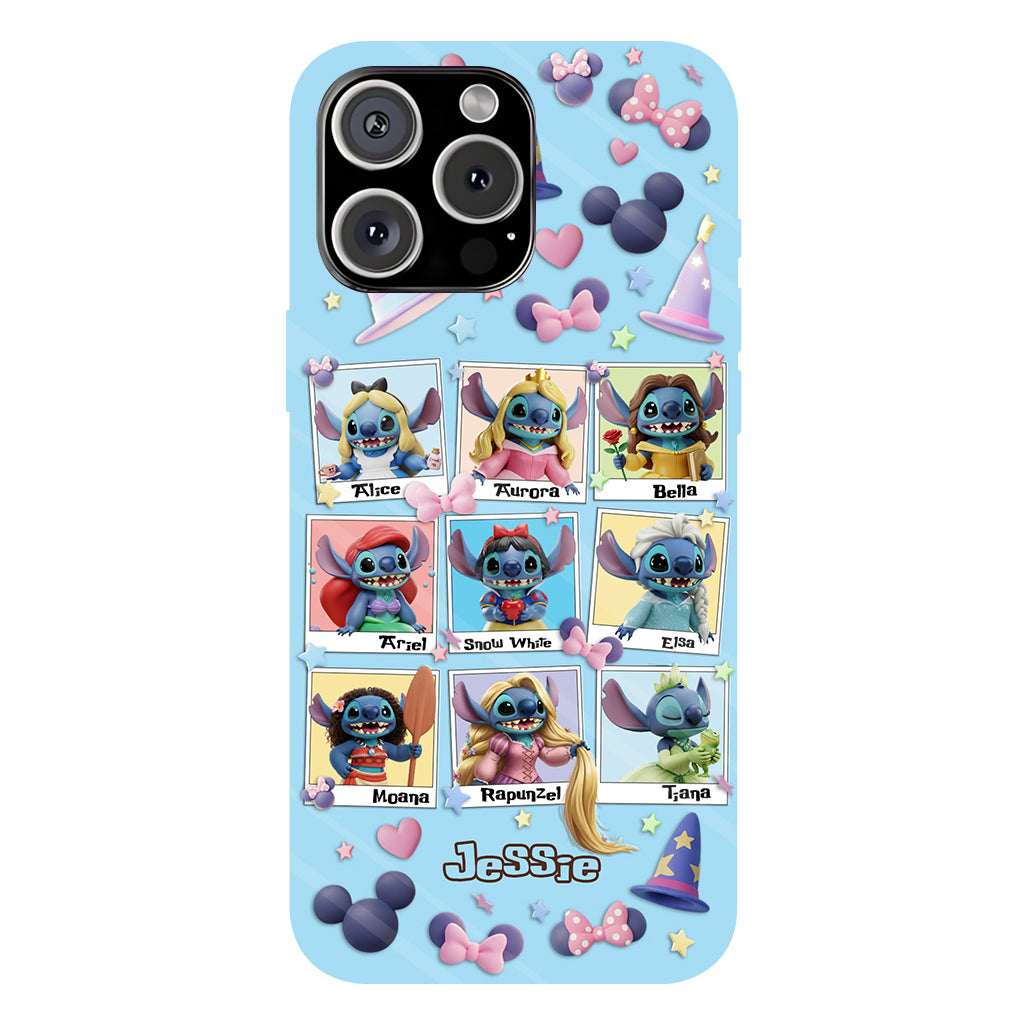 Blue Ohana Princess - Personalized Ohana Full Print Phone Case
