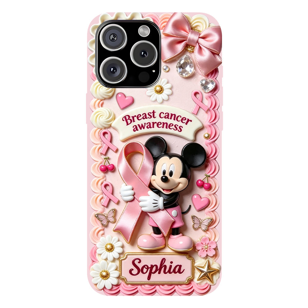Breast Cancer Awareness - Personalized Breast Cancer Awareness Full Print Phone Case