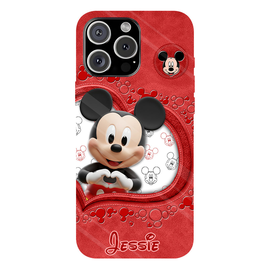 Magical Mouse Ears - Personalized Mouse Full Print Phone Case