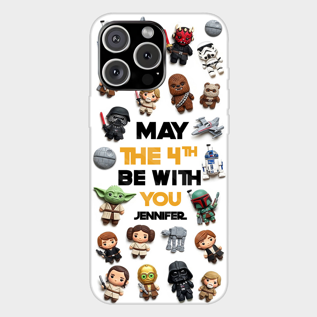 May The 4th Be With You - Personalized The Force Full Print Phone Case