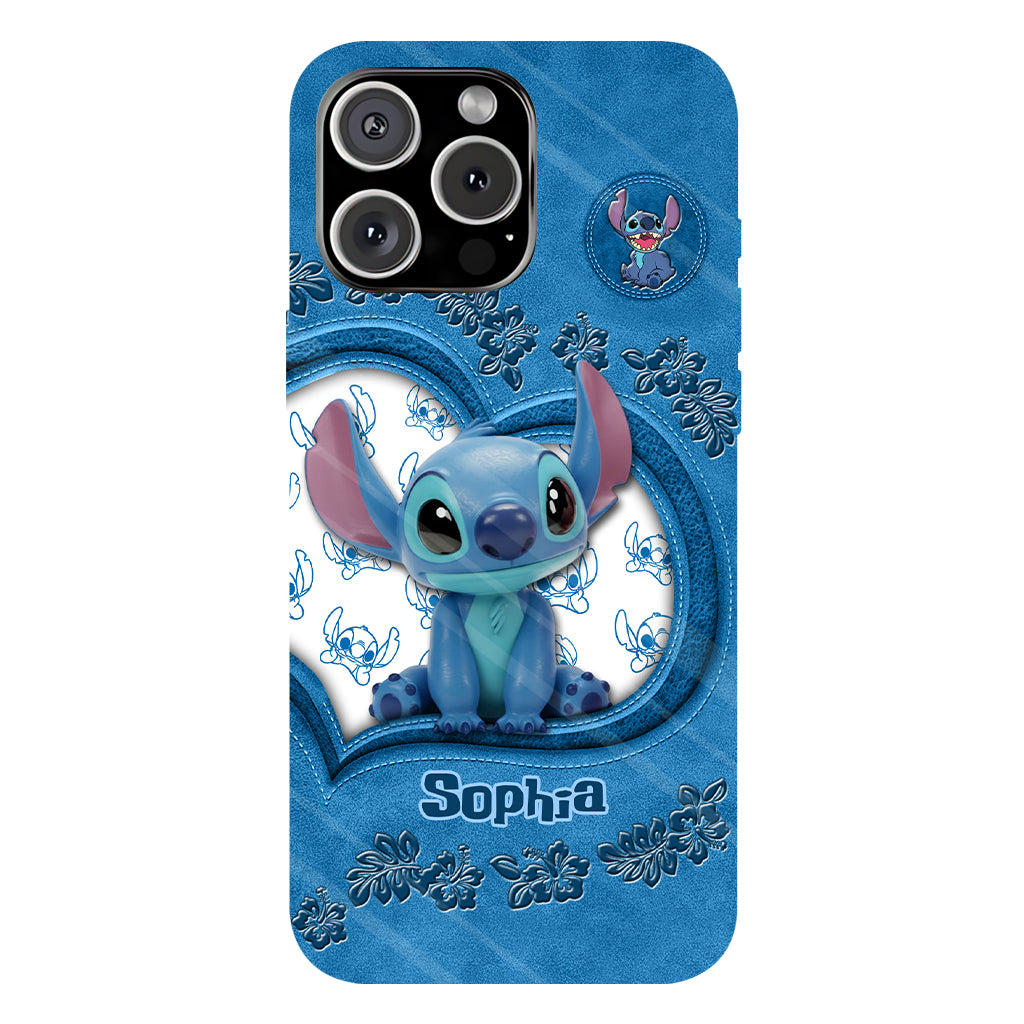 Blue Ohana - Personalized Ohana Full Print Phone Case