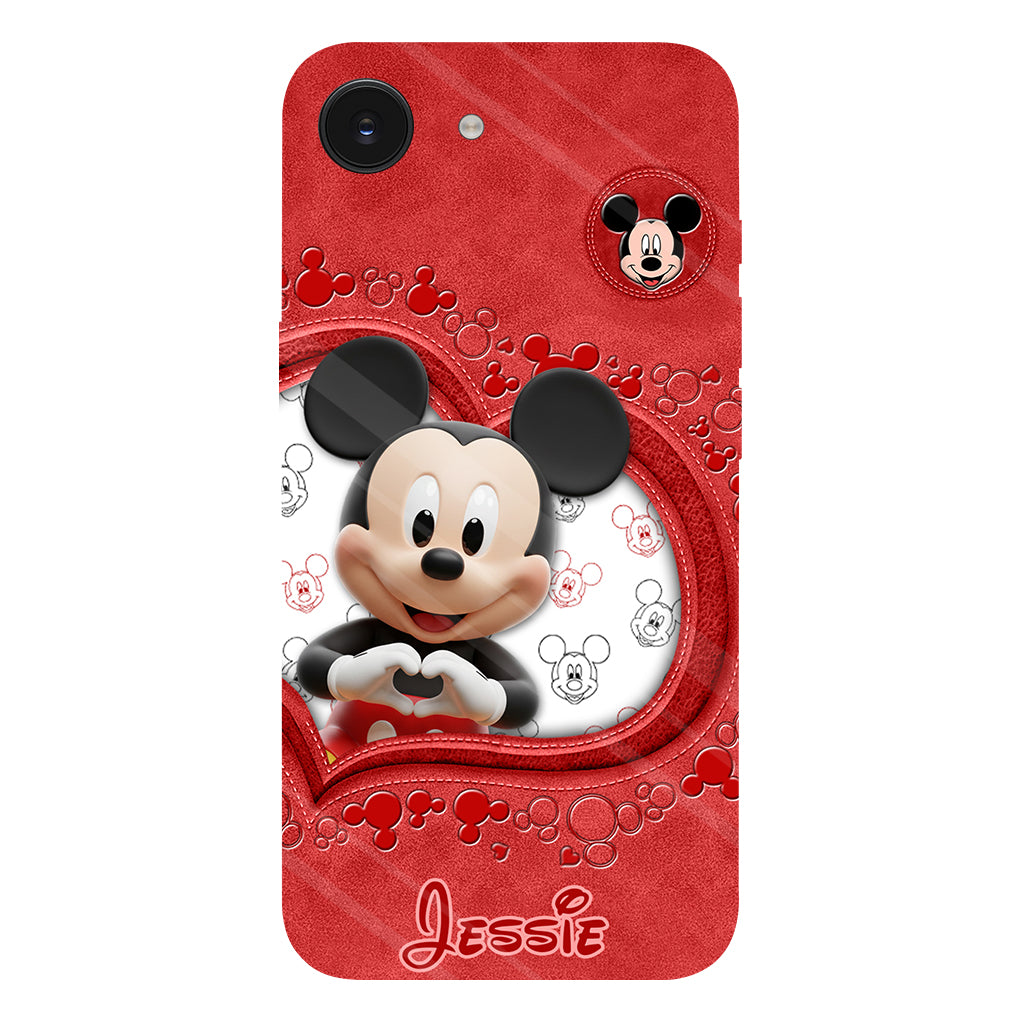 Magical Mouse Ears - Personalized Mouse Full Print Phone Case
