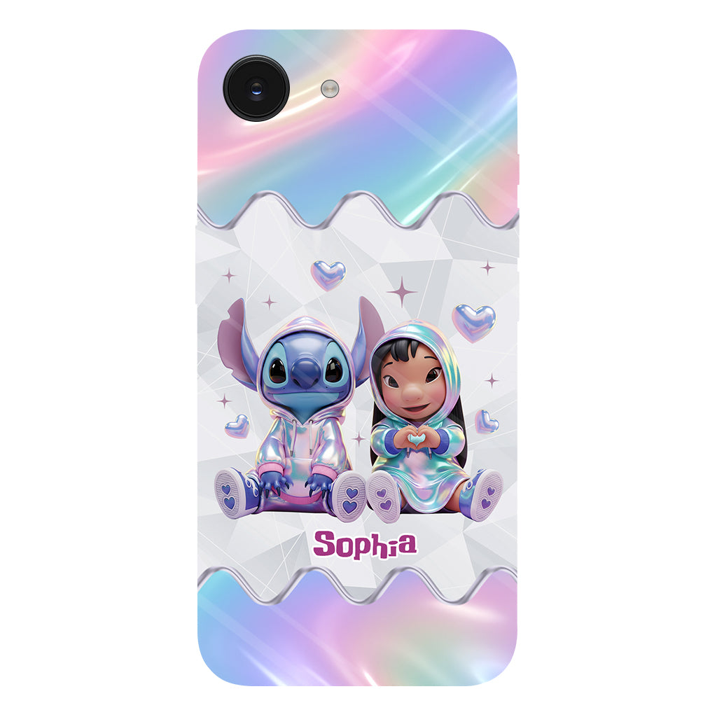 Hologram Ohana Monster - Personalized Ohana Full Print Phone Case