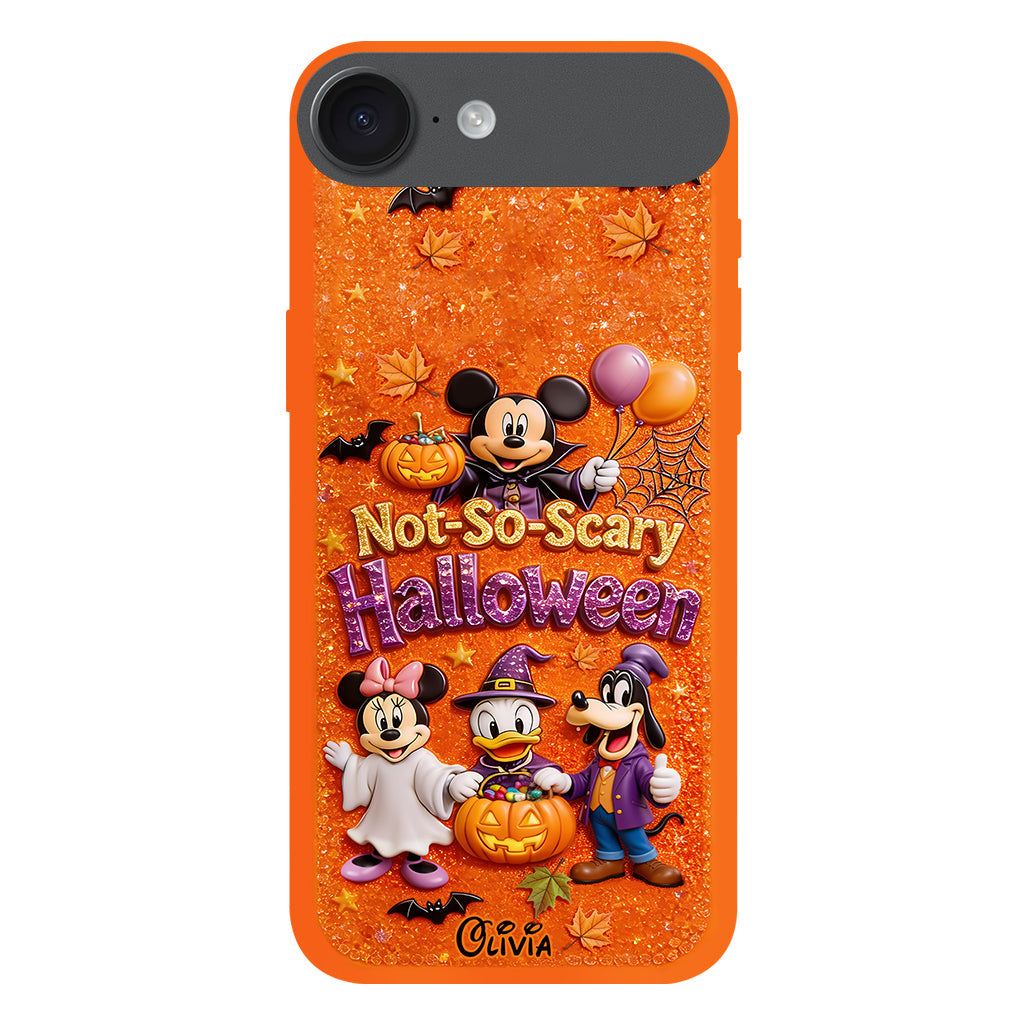 Not-so-scary Halloween - Personalized Mouse Full Print Phone Case