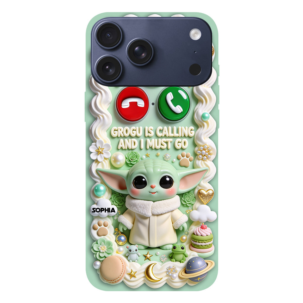 Baby Is Calling - Personalized The Force Full Print Phone Case