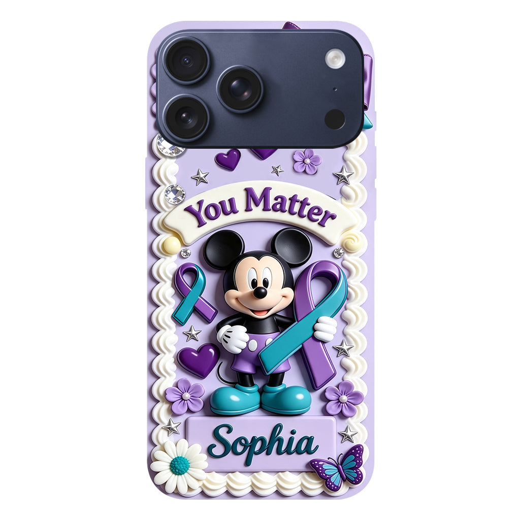 Suicide Prevention - Personalized Suicide Prevention Full Print Phone Case