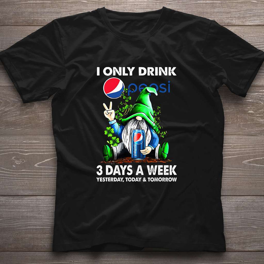 I Only Drink Blue Soft Drink T-shirt and Hoodie 0223