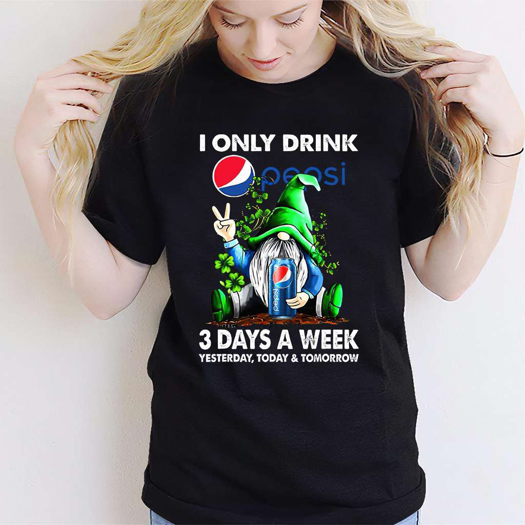 I Only Drink Blue Soft Drink T-shirt and Hoodie 0223