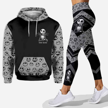 I Love You To The Moon And Back - Personalized Nightmare Hoodie And Leggings