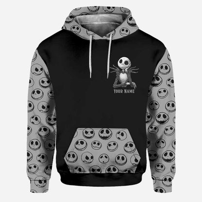 I Love You To The Moon And Back - Personalized Nightmare Hoodie And Leggings