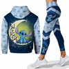 I Love You To The Moon And Back - Personalized Hoodie and Leggings