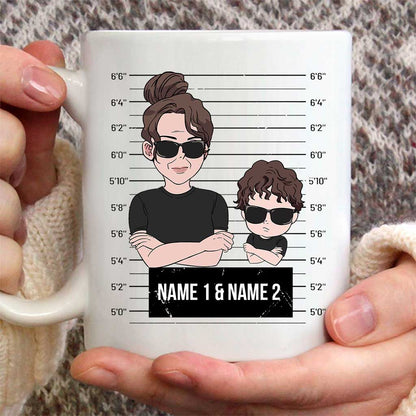 Accomplice And Alibi - Personalized Mother's day Grandma Mug