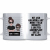 Accomplice And Alibi - Personalized Mother&#39;s day Grandma Mug