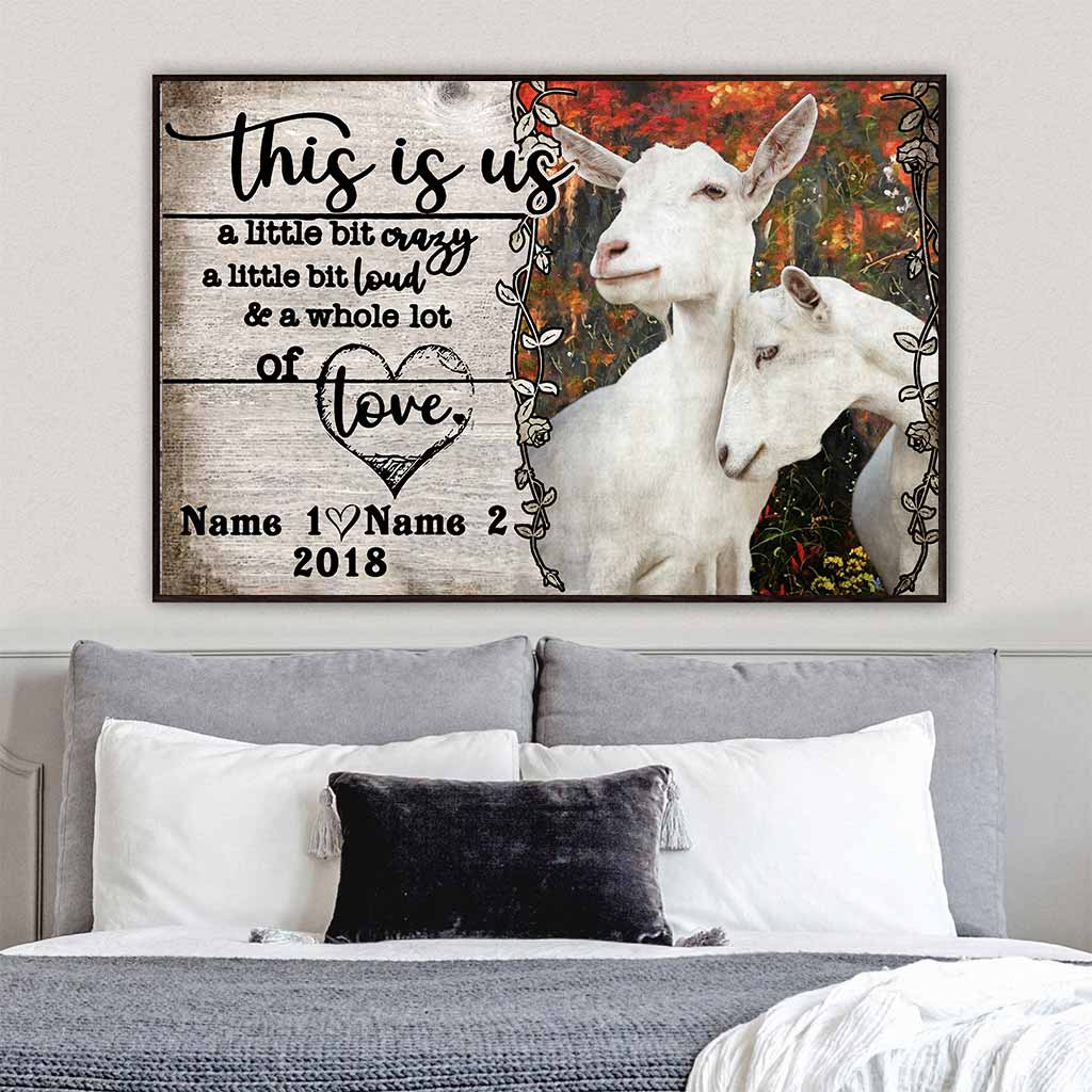 This Is Us - Goat Personalized Poster