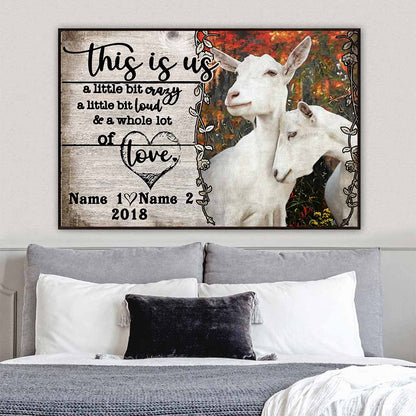 This Is Us - Goat Personalized Poster