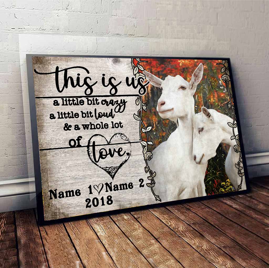 This Is Us - Goat Personalized Poster