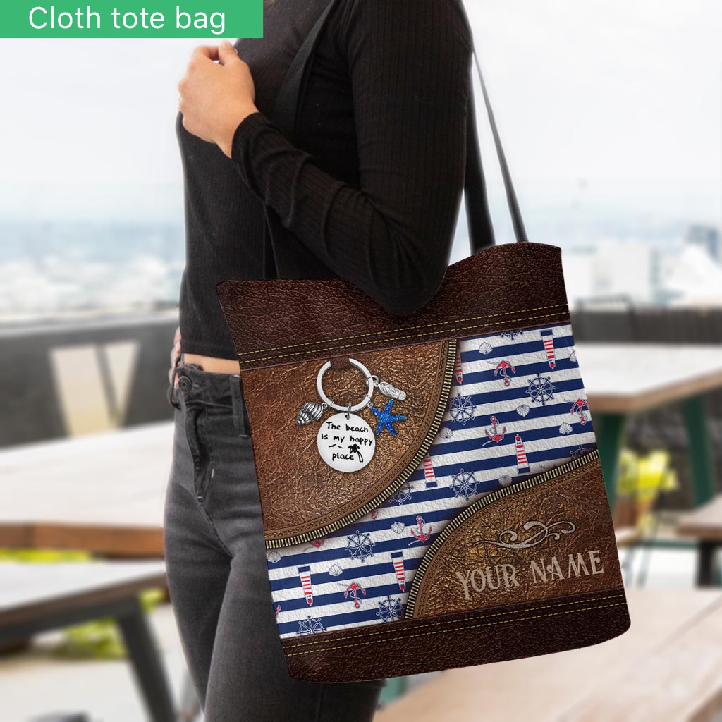 Salty Lil' Beach - Cruise Personalized  Tote Bag