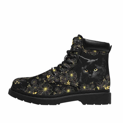 Black Cat Floral Black Cat All Season Boots 0622