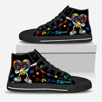 Choose Kind Autism Awareness High Top Shoes 0622