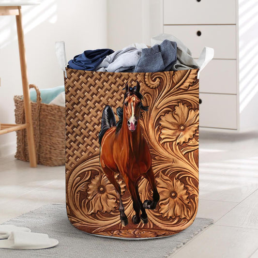 Love Horses Horse Laundry Basket 0622