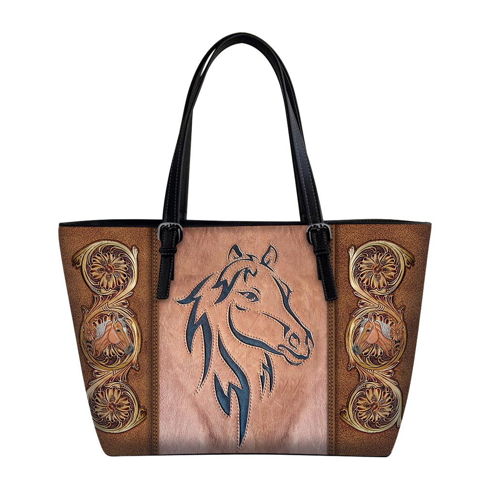 Love Horses Horse Leather Bag 0622