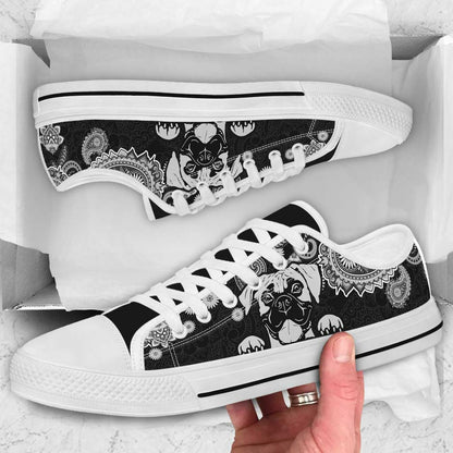 Love Cute Boxer Boxer Low Top Shoes 0622