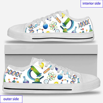 Cute Science Science Low Top Shoes 0622