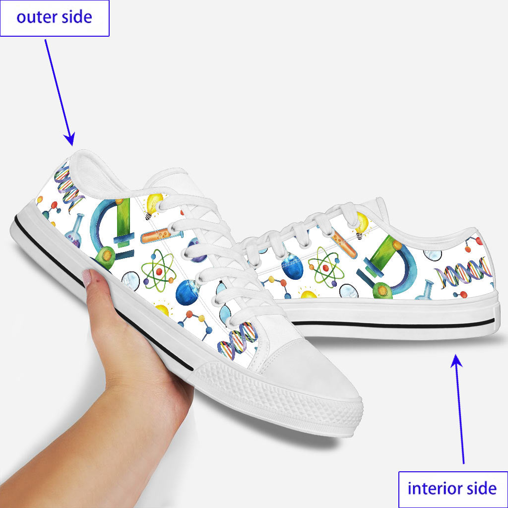 Cute Science Science Low Top Shoes 0622