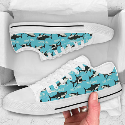 Wide Awake Shark Low Top Shoes 0622