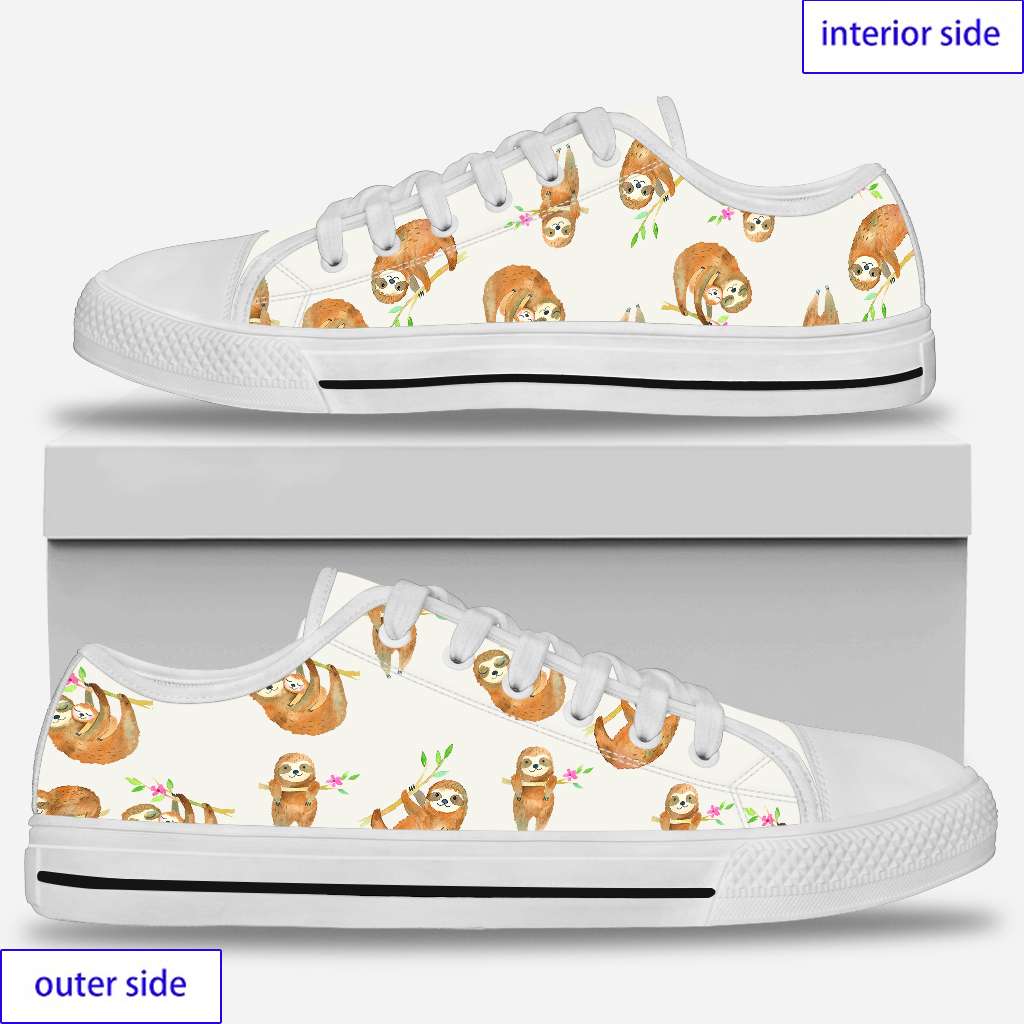 Cute Sloths Sloth Low Top Shoes 0622