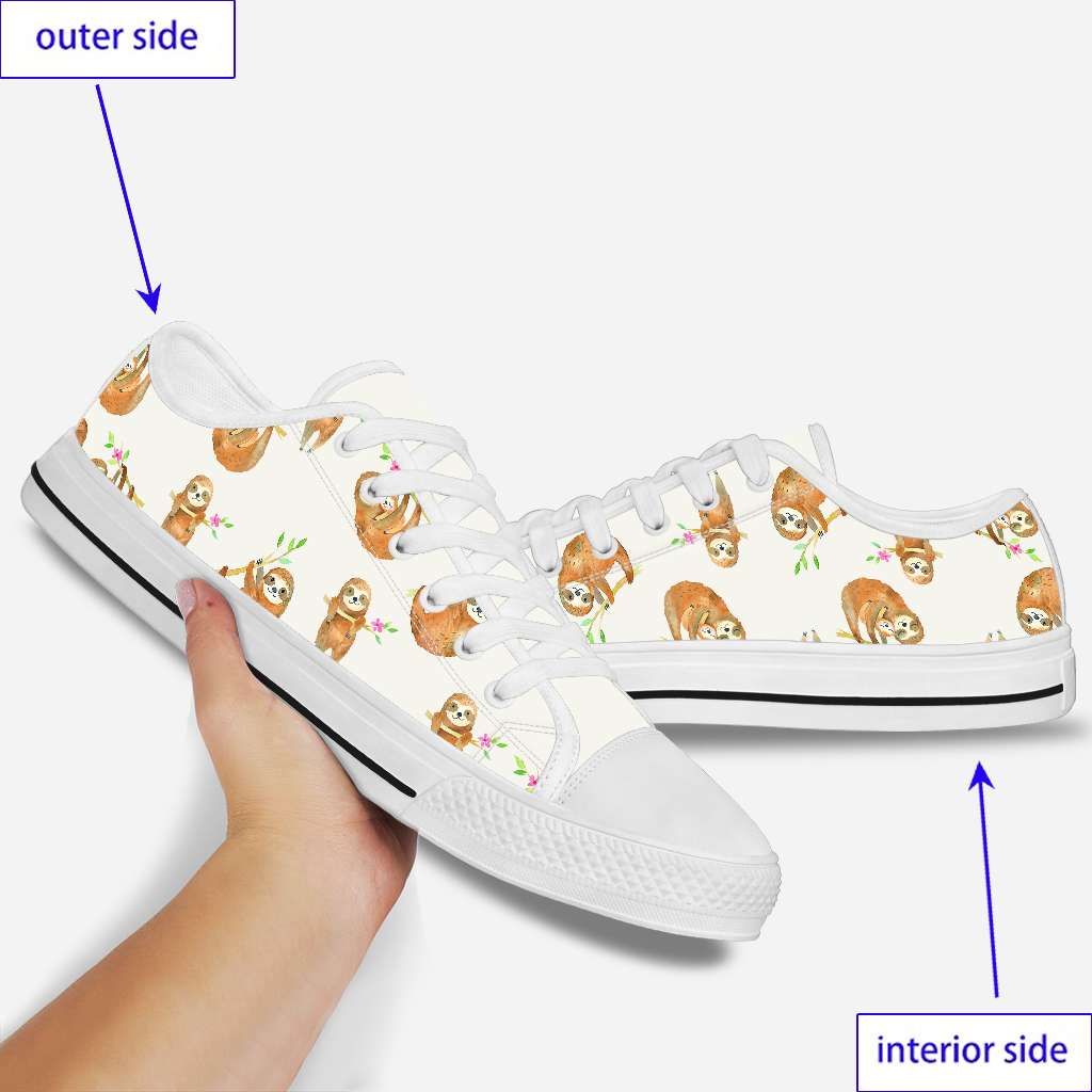 Cute Sloths Sloth Low Top Shoes 0622